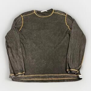 Jake Agave Shirt Brown Long Sleeve Hike Trail Climb Mountain Outdoors Men Medium